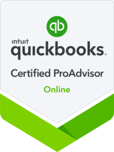 QuickBooks Certified ProAdvisor Online badge